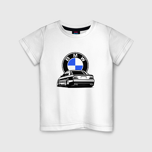 Детская футболка BMW JDM / Белый – фото 1