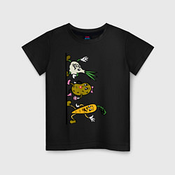 Детская футболка Овощи