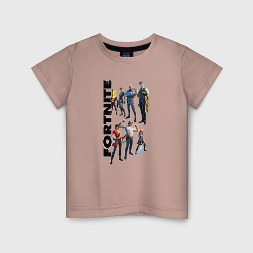 Детская футболка Fortnite / Пыльно-розовый – фото 1