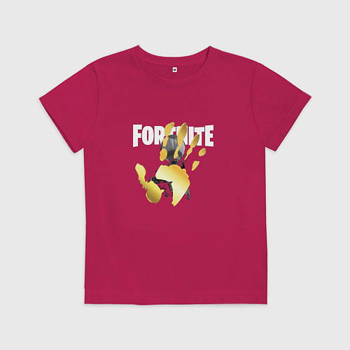 Детская футболка Fortnite / Маджента – фото 1