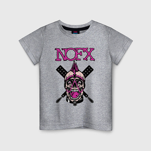 Детская футболка NOFX / Меланж – фото 1
