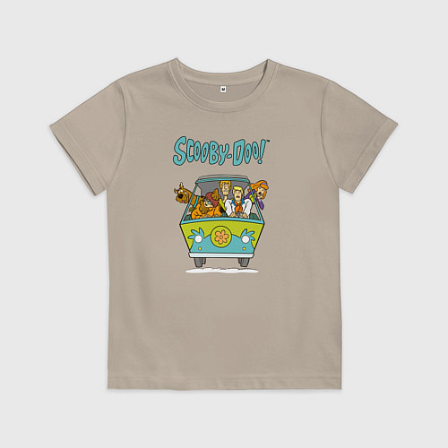 Детская футболка Scooby-Doo / Миндальный – фото 1