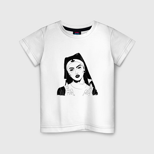 Детская футболка Saint Lady / Белый – фото 1