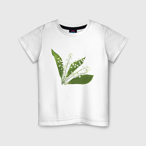 Детская футболка Весна 2020 / Белый – фото 1