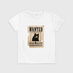 Детская футболка Кот