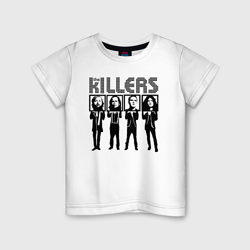 Детская футболка The killers / Белый – фото 1
