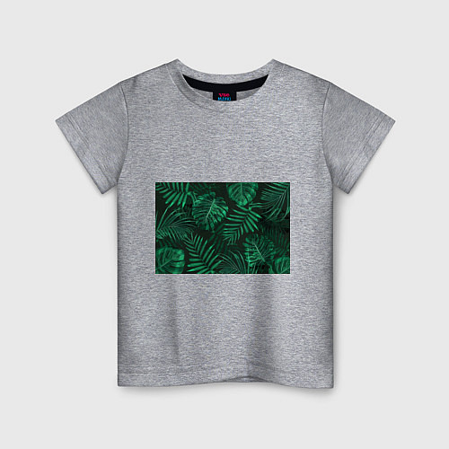 Детская футболка Я из джунглей / Меланж – фото 1