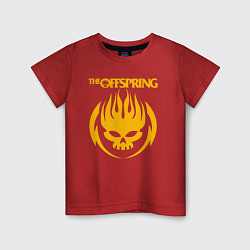 Футболка хлопковая детская THE OFFSPRING, цвет: красный