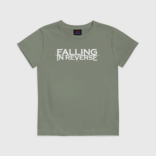 Детская футболка Falling in Reverse / Авокадо – фото 1