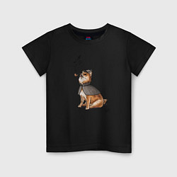 Детская футболка Шерлокс холмс собака