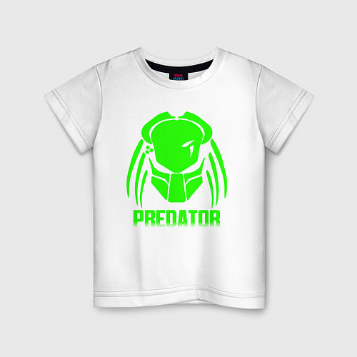 Детская футболка PREDATOR / Белый – фото 1