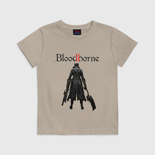 Детская футболка Bloodborne / Миндальный – фото 1