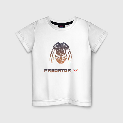 Детская футболка Predator Hunting Grounds / Белый – фото 1