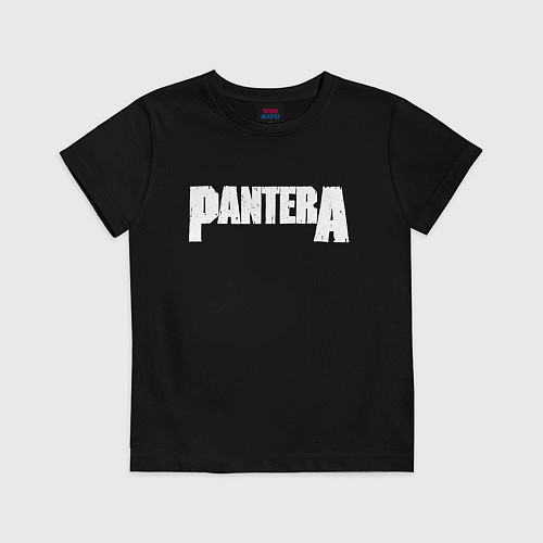 Детская футболка Pantera / Черный – фото 1