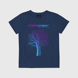 Детская футболка ДЕРЕВО CYBERPUNK 2077