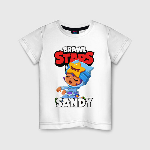 Детская футболка BRAWL STARS SANDY / Белый – фото 1