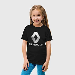 Футболка хлопковая детская RENAULT, цвет: черный — фото 2