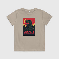 Детская футболка Godzilla