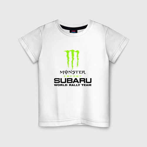 Детская футболка MONSTER ENERGY Z / Белый – фото 1