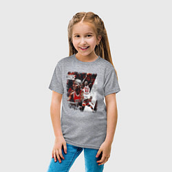 Футболка хлопковая детская ПОСЛЕДНИЙ ТАНЕЦ, цвет: меланж — фото 2