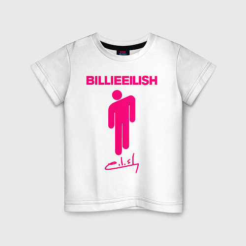 Детская футболка BILLIE EILISH / Белый – фото 1