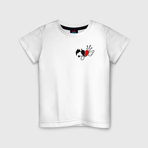Детская футболка ТИКТОКЕР - PAYTON MOORMEIE / Белый – фото 1