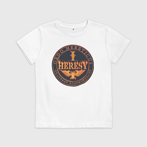 Детская футболка Ordo hereticus / Белый – фото 1