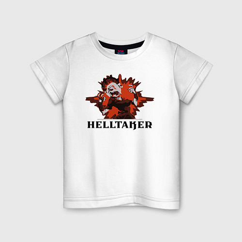 Детская футболка Helltaker / Белый – фото 1