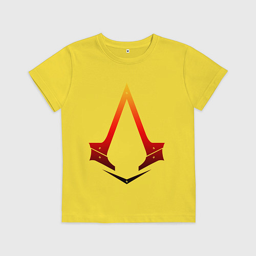 Детская футболка Assassins Creed / Желтый – фото 1