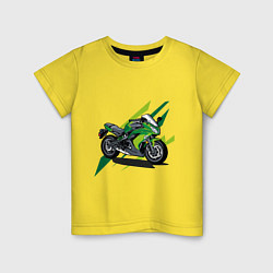 Детская футболка GREEN MOTO Z