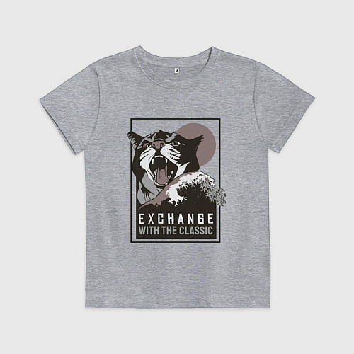Детская футболка Exchange with the classic / Меланж – фото 1