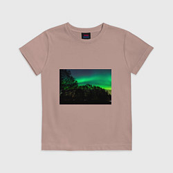 Детская футболка Северное сияние