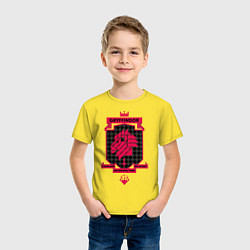 Футболка хлопковая детская Gryffindor, цвет: желтый — фото 2
