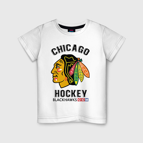 Детская футболка CHICAGO BLACKHAWKS NHL / Белый – фото 1