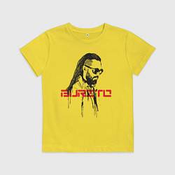 Футболка хлопковая детская Группа Burito, цвет: желтый