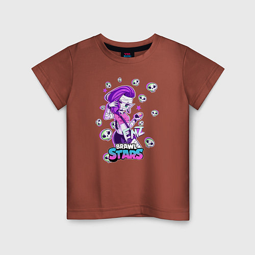 Детская футболка Brawl STARS ЭМЗ / Кирпичный – фото 1