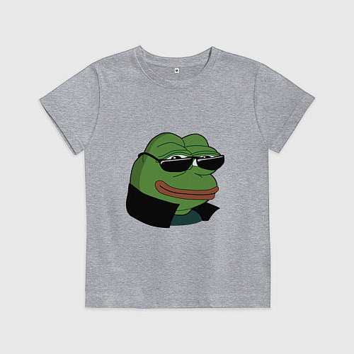 Детская футболка Pepe в очках EZ / Меланж – фото 1