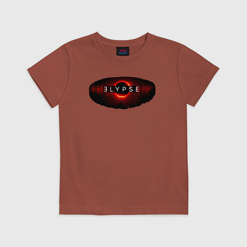 Детская футболка Elypse - Air studio / Кирпичный – фото 1