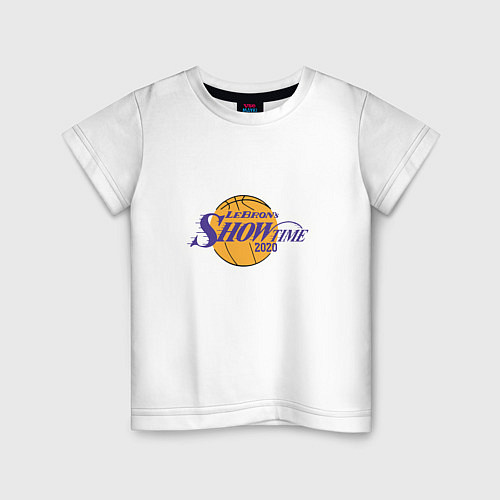 Детская футболка LeBron Showtime / Белый – фото 1
