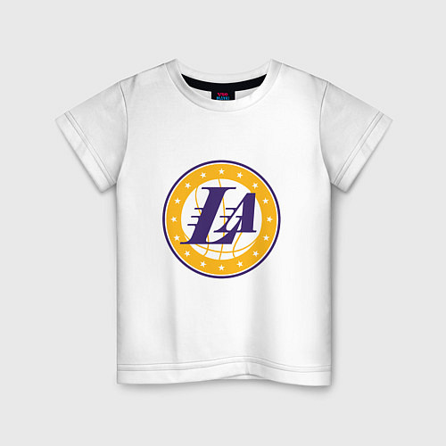 Детская футболка LA Lakers / Белый – фото 1