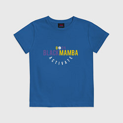 Футболка хлопковая детская Black Mamba, цвет: синий
