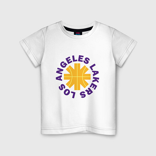 Детская футболка Los Angeles Lakers / Белый – фото 1