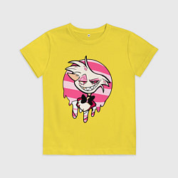 Футболка хлопковая детская ОТЕЛЬ ХАЗБИН, цвет: желтый