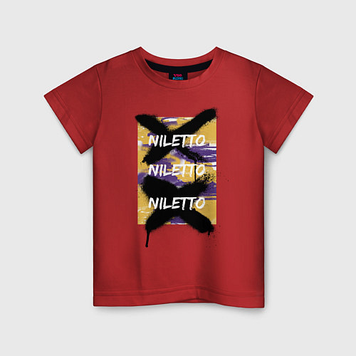 Детская футболка Niletto / Красный – фото 1