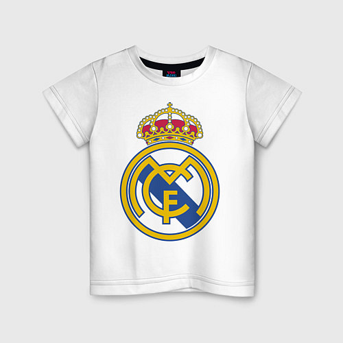 Детская футболка Real Madrid FC / Белый – фото 1