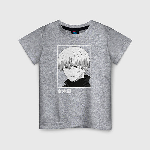 Детская футболка Кен Канеки / Меланж – фото 1