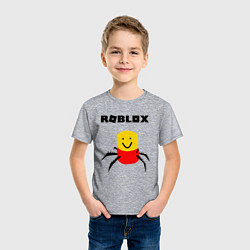 Футболка хлопковая детская ROBLOX, цвет: меланж — фото 2