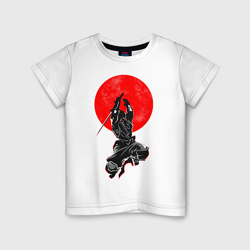 Детская футболка Samurai / Белый – фото 1