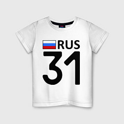 Детская футболка RUS 31