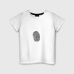 Детская футболка Fingerprint